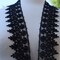 1 Yard 3 Inch Black Raven Floral Venice Lace Trim for Sewing and Crafts